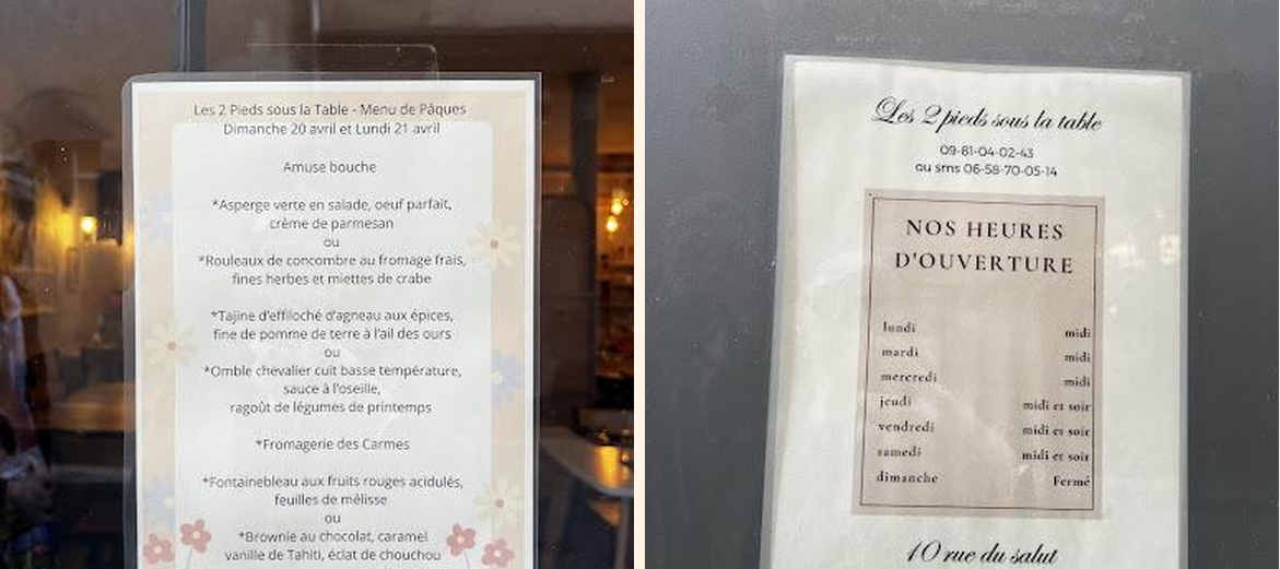 Les 2 Pieds sous la Table - Gallery Image 6